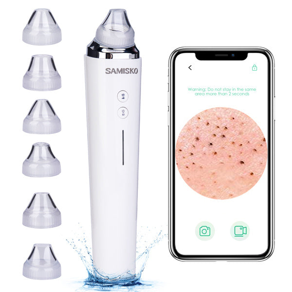 Vacuum Blackhead Analyzer With 6 Suction Heads